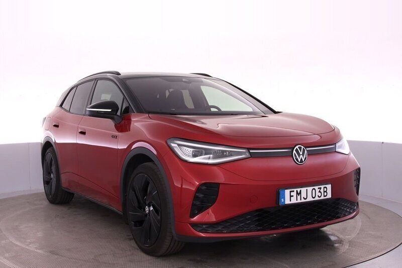 Mörkröd Begagnad 2024 VW ID.4 GTX SUV | 559 000 kr - Bild 1/4