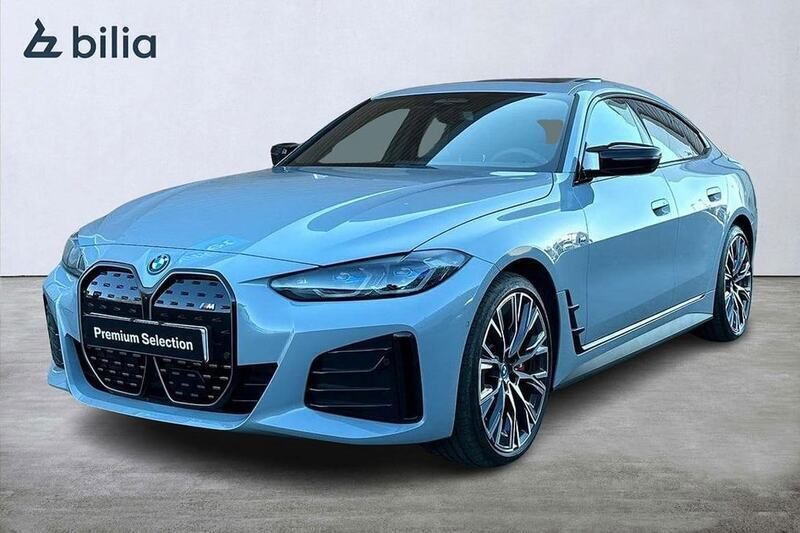 Grå Begagnad 2023 BMW i4 M Sport Sedan | 739 900 kr (Dyr) - Bild 1/3