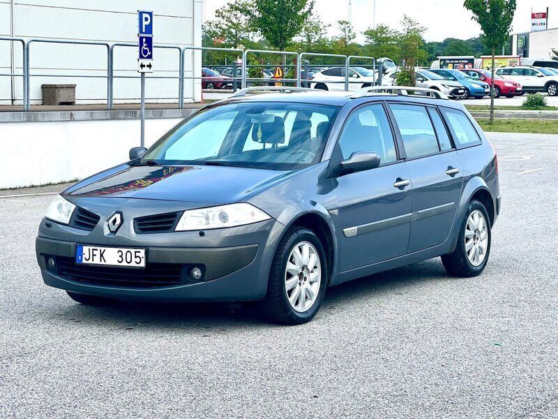 Grå Begagnad 2007 Renault Mégane GrandTour Kombi | 24 900 kr (Marknadspris) - Bild 1/4