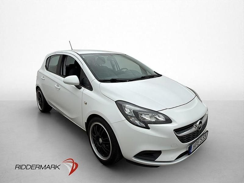 Begagnad Opel Corsa Enjoy 116 HK (85 kW) 2015 Vit Halvkombi