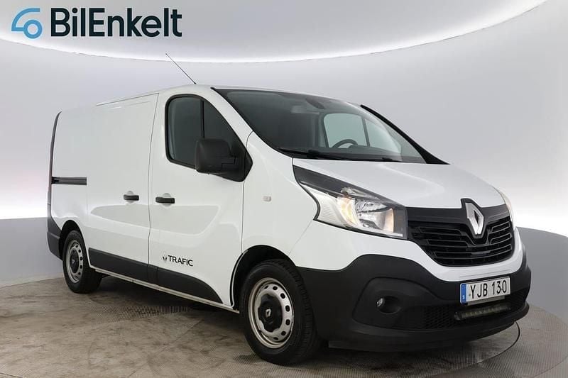 Vit Begagnad 2017 Renault Trafic Van | 128 900 kr (Bra pris) - Bild 1/4