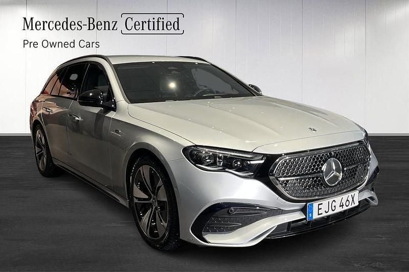 Begagnad Mercedes E300 Advanced Plus 313 HK (230 kW) 2025 Silver Kombi