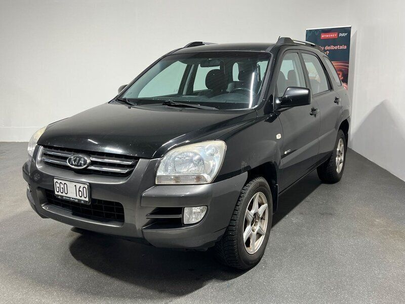 Svart Begagnad 2006 Kia Sportage 4 SUV | 29 900 kr (Dyr) - Bild 1/4