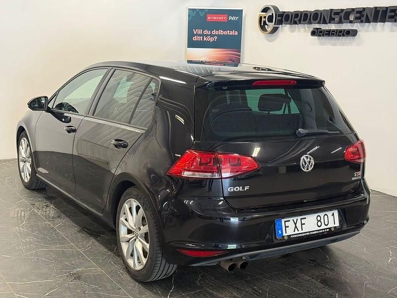 Begagnad VW Golf VII 140 HK (102 kW) 2013 Svart Halvkombi