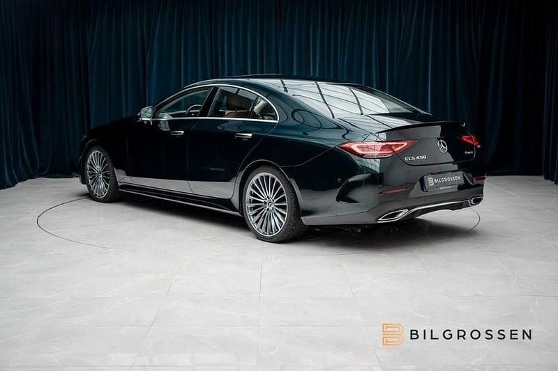 Begagnad Mercedes CLS450 AMG Line Premium Plus 367 HK (269 kW) 2022 Grön Sedan