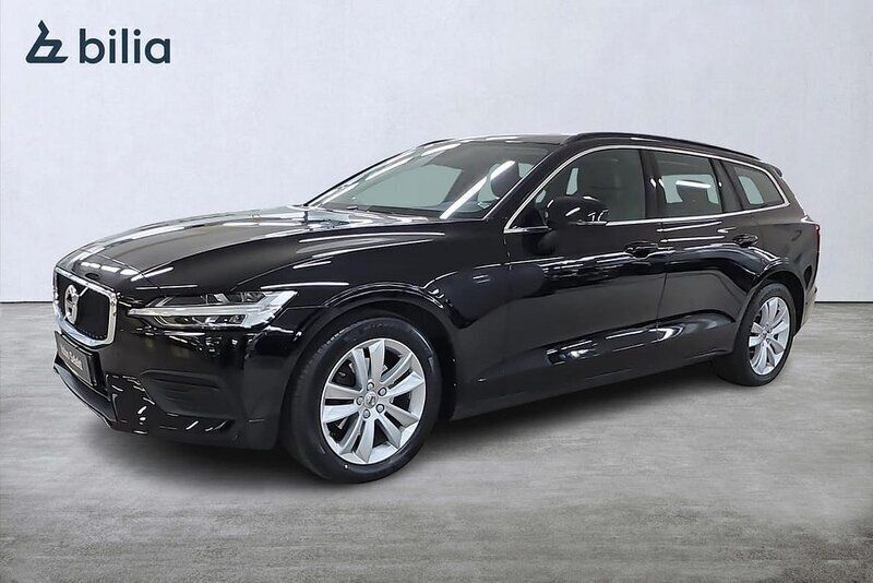 Svart Begagnad 2021 Volvo V60 Pro Kombi | 309 000 kr (Marknadspris) - Bild 1/3