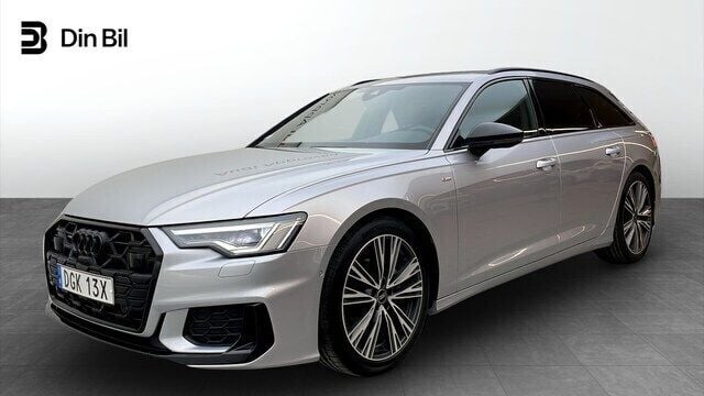 Florettsilver metallic Begagnad 2024 Audi A6 S-Line Kombi | 539 000 kr (Dyr) - Bild 1/2