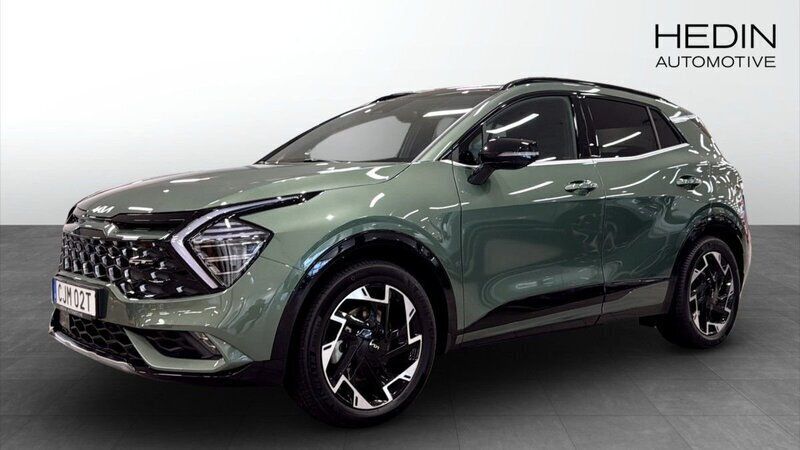 Grön (green) Begagnad 2025 Kia Sportage GT-Line SUV | 550 300 kr - Bild 1/4