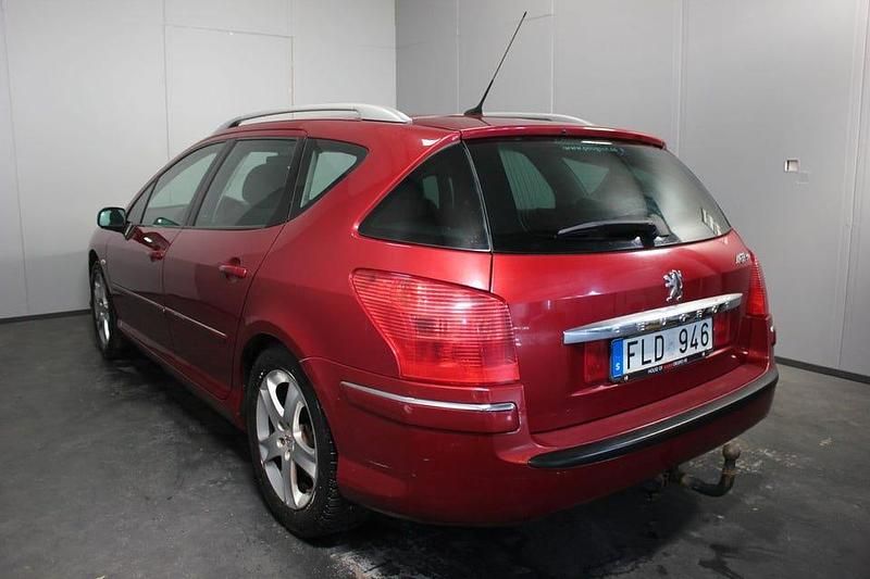 Begagnad Peugeot 407 164 HK (120 kW) 2007 Röd Kombi