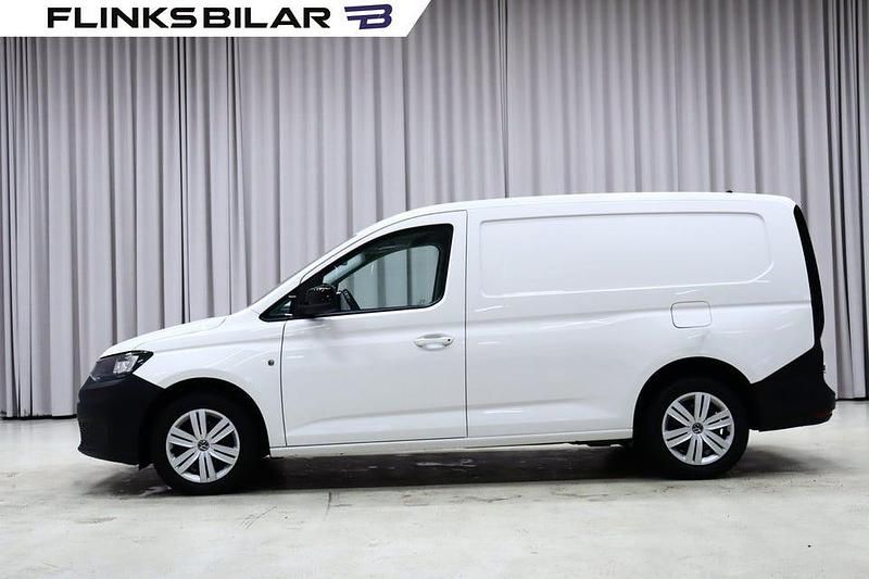 Vit Begagnad 2022 VW Caddy Maxi Minibuss | 269 700 kr (Marknadspris) - Bild 1/4