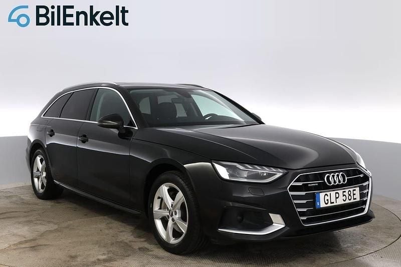 Svart Begagnad 2020 Audi A4 Advanced Kombi | 269 900 kr (Marknadspris) - Bild 1/4