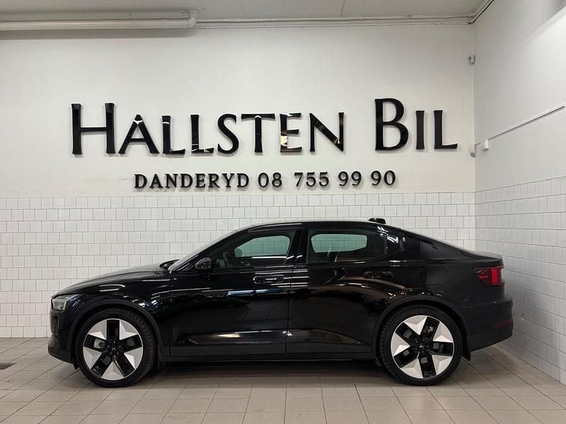 Svart Begagnad 2023 Polestar 2 Long Range Dual motor Halvkombi | 399 000 kr - Bild 1/4