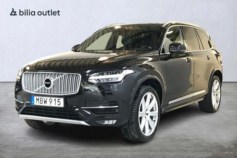 Svart Begagnad 2015 Volvo XC90 Inscription SUV | 299 900 kr (Marknadspris) - Bild 1/4