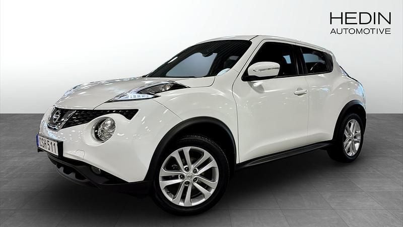 Vit (white) Begagnad 2017 Nissan Juke SUV | 89 900 kr (Bra pris) - Bild 1/4