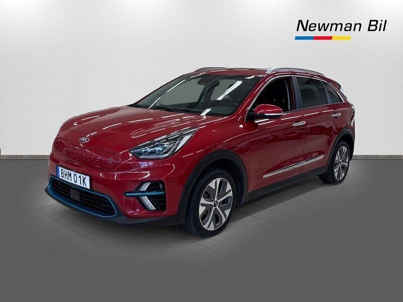 Blå Begagnad 2021 Kia e-Niro Advance SUV | 199 700 kr - Bild 1/4