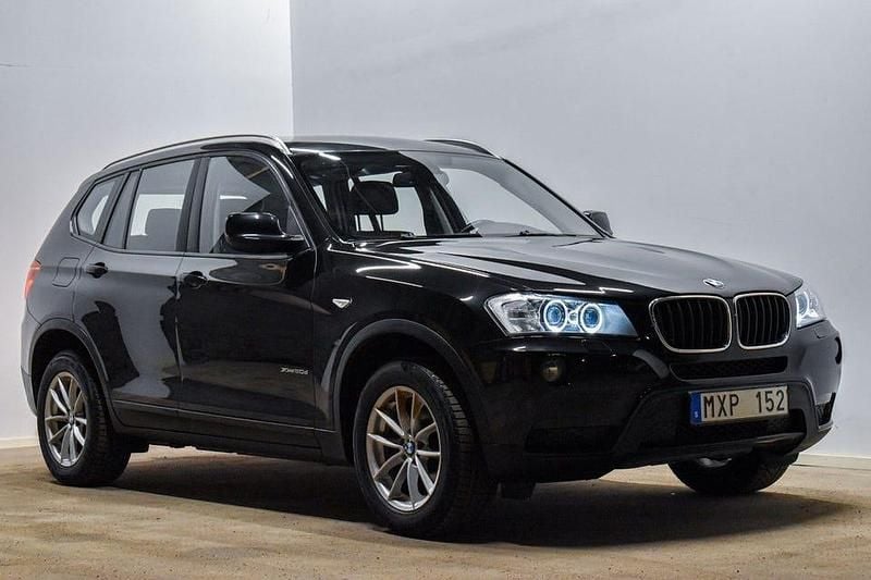 Svart Begagnad 2012 BMW X3 SUV | 109 800 kr (Bra pris) - Bild 1/4