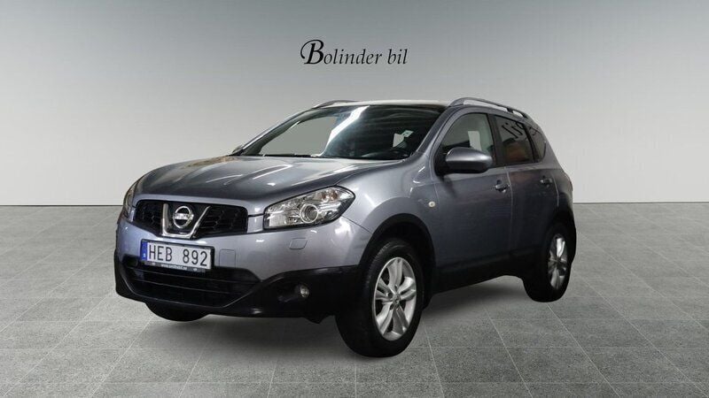 Grå Begagnad 2010 Nissan Qashqai SUV | 89 800 kr (Marknadspris) - Bild 1/4