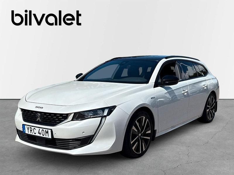 Vit Begagnad 2021 Peugeot 508 Business-Line Kombi | 309 900 kr (Dyr) - Bild 1/4