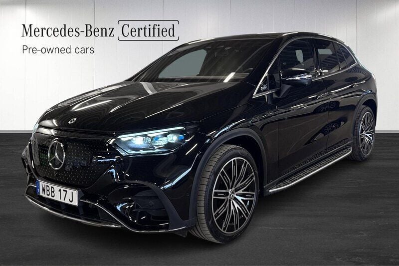 Svart Begagnad 2023 Mercedes EQE500 AMG SUV | 769 000 kr (Bra pris) - Bild 1/4