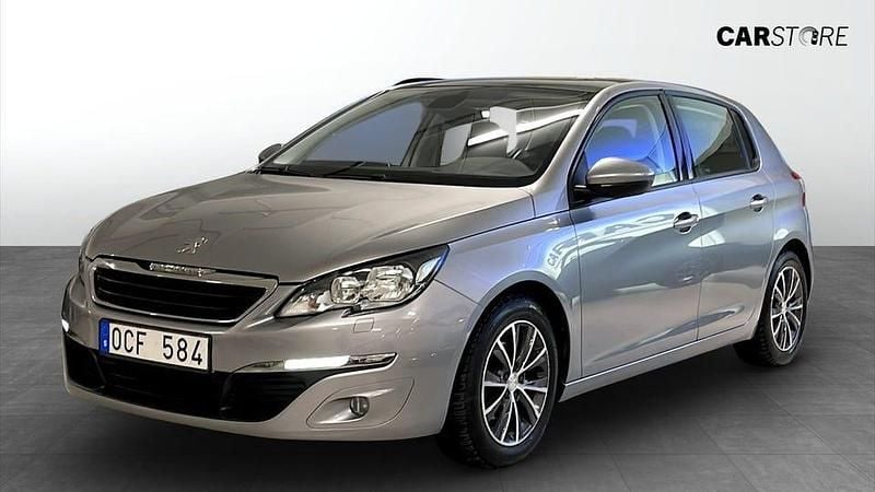 Grå Begagnad 2013 Peugeot 308 Halvkombi | 69 900 kr (Marknadspris) - Bild 1/4
