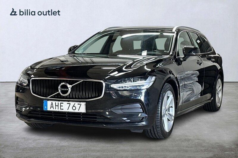 Svart Begagnad 2018 Volvo V90 Momentum Kombi | 184 900 kr (Bra pris) - Bild 1/3