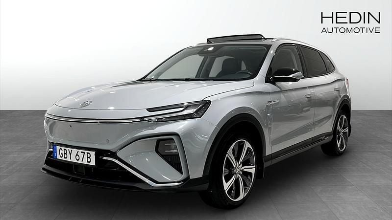 Grå (grey) Begagnad 2022 MG Marvel R Performance SUV | 299 900 kr - Bild 1/4