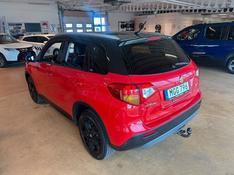 Begagnad Suzuki Vitara 141 HK (103 kW) 2015 Röd SUV