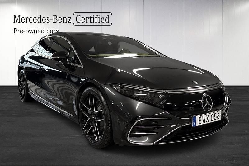 Begagnad Mercedes EQS450+ 2022 Grå Sedan