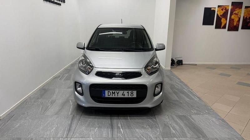 Begagnad Kia Picanto 69 HK (50 kW) 2015 Grå Halvkombi