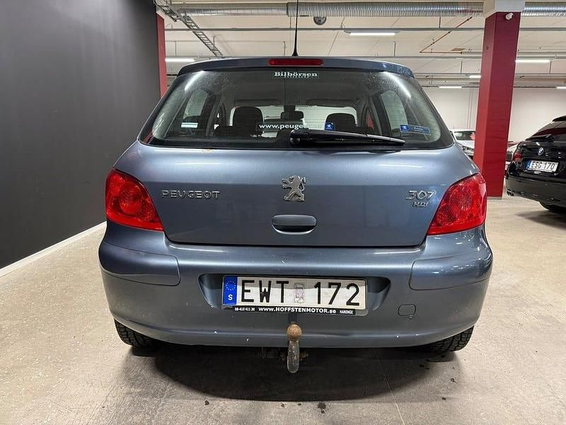 Begagnad Peugeot 307 109 HK (80 kW) 2007 Mörkgrå Halvkombi