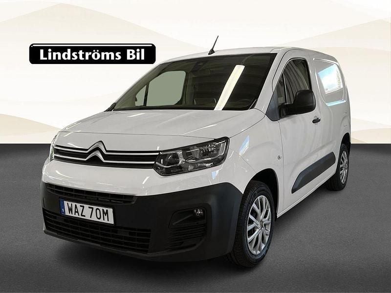Vit Begagnad 2021 Citroën Berlingo Minibuss | 174 900 kr (Marknadspris) - Bild 1/3