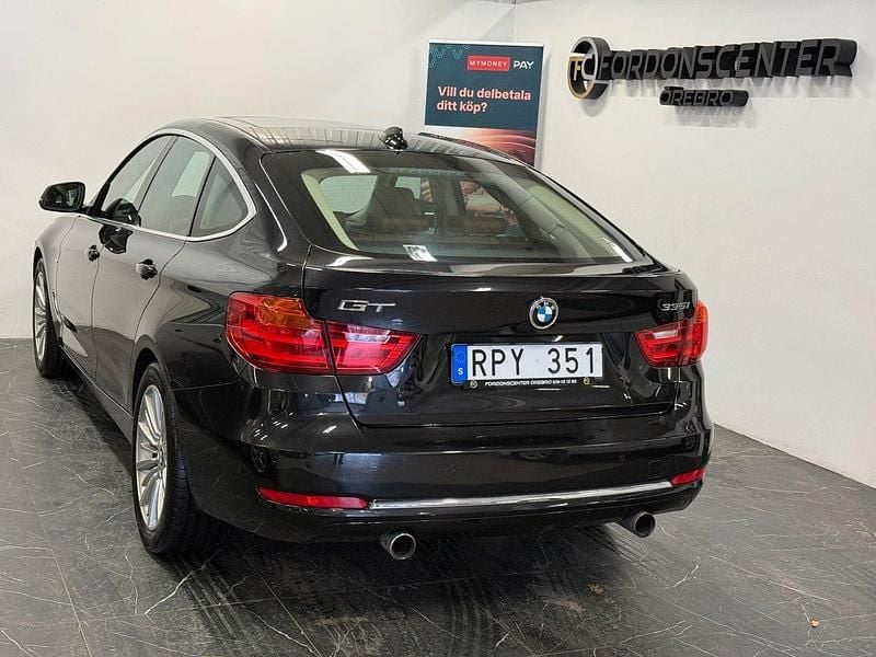 Begagnad BMW 335 Gran Turismo Luxury Line 306 HK (225 kW) 2013 Svart Halvkombi