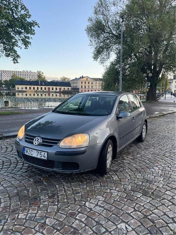 Grå Begagnad 2005 VW Golf IV Trendline Halvkombi | 30 000 kr (Marknadspris) - Bild 1/4
