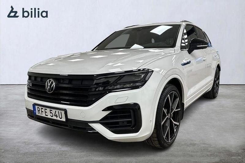 Vit Begagnad 2021 VW Touareg R SUV | 564 900 kr (Superpris) - Bild 1/3