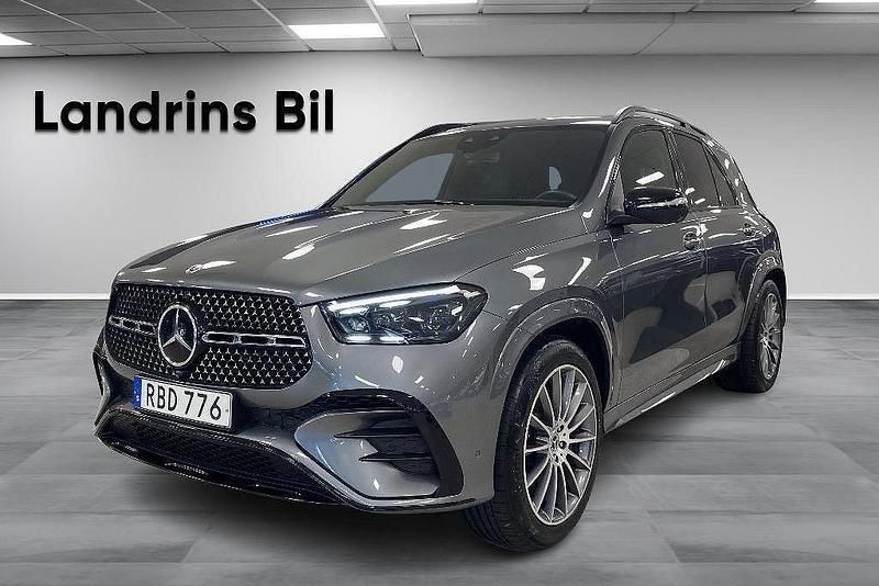 Grå Begagnad 2024 Mercedes GLE350 AMG line SUV | 899 000 kr - Bild 1/4