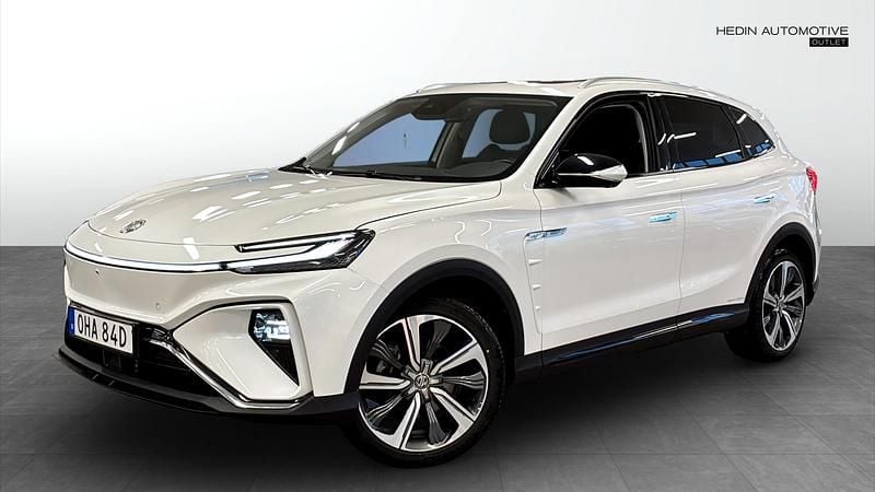 Vit Begagnad 2022 MG Marvel R Luxury SUV | 254 400 kr (Bra pris) - Bild 1/4