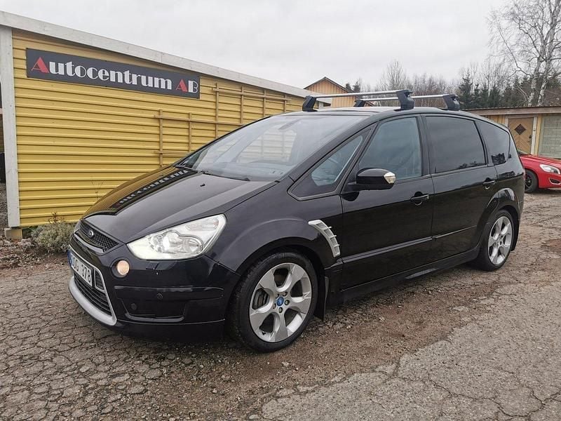 Svart Begagnad 2008 Ford S-MAX S Minibuss | 39 500 kr (Marknadspris) - Bild 1/4