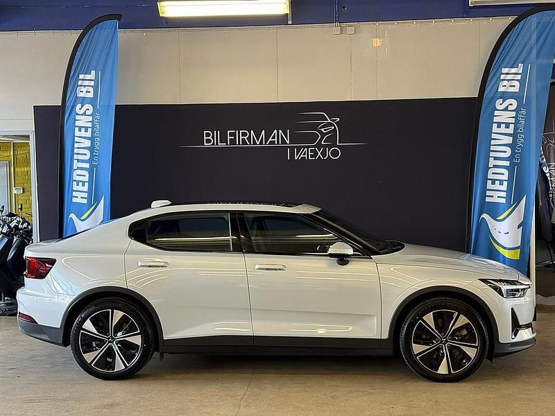Begagnad Polestar 2 Long Range Single Motor 219 kW (299 HK) 2023 Silver Halvkombi