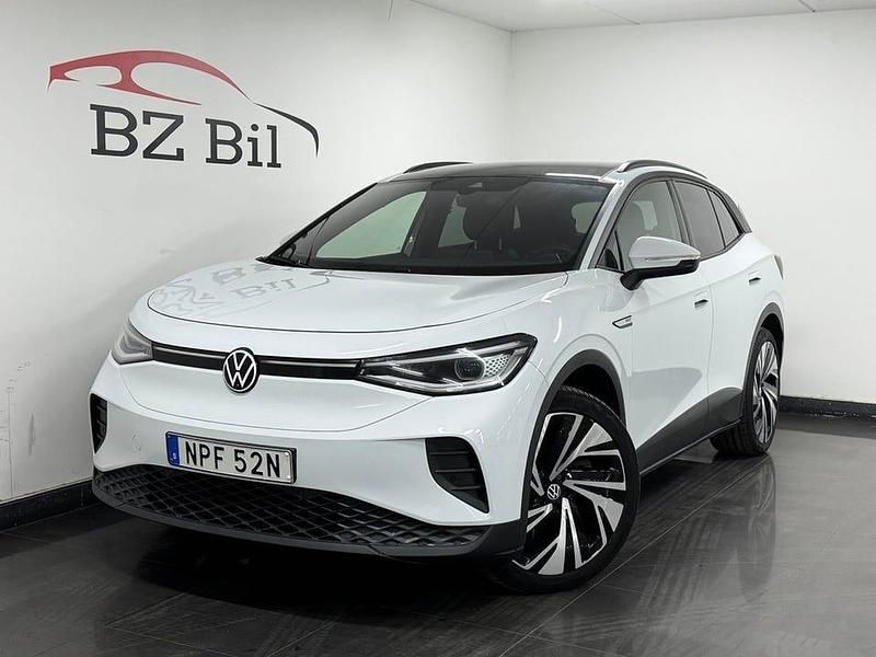 Vit Begagnad 2022 VW ID.4 Pro Performance SUV | 249 900 kr (Marknadspris) - Bild 1/4
