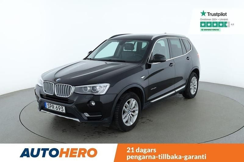 Svart Begagnad 2014 BMW X3 Comfort Edition SUV | 159 000 kr (Marknadspris) - Bild 1/4