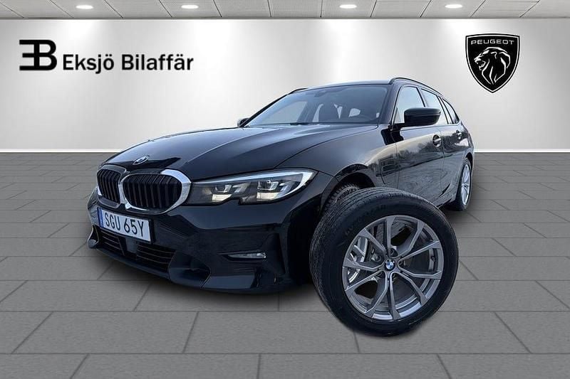 Begagnad BMW 330 Sport Line 292 HK (214 kW) 2021 Svart Kombi