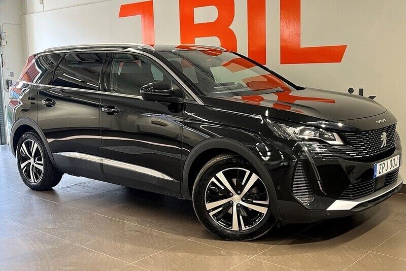 Svart Begagnad 2023 Peugeot 5008 GTi Minibuss | 329 900 kr (Marknadspris) - Bild 1/4