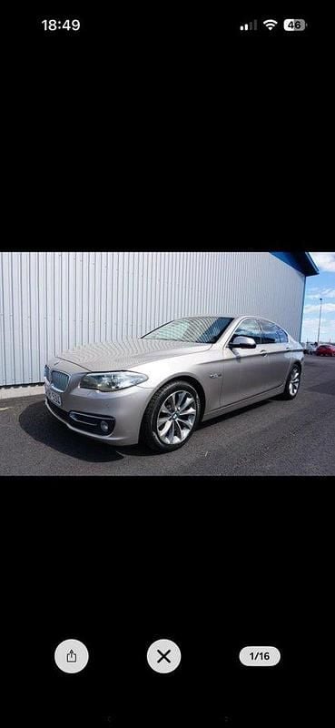 Silver Begagnad 2014 BMW 520 Sedan | 124 000 kr (Bra pris) - Bild 1/2