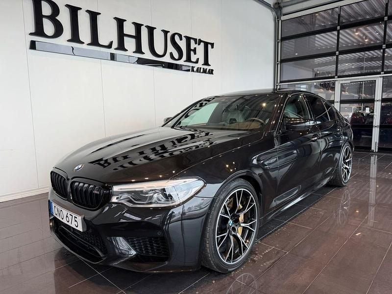 Begagnad BMW M5 Competition Edition 626 HK (460 kW) 2018 Svart Sedan