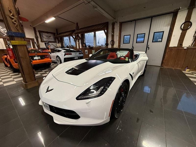 Begagnad Chevrolet Corvette C7 461 HK (339 kW) 2014 Vit Cab