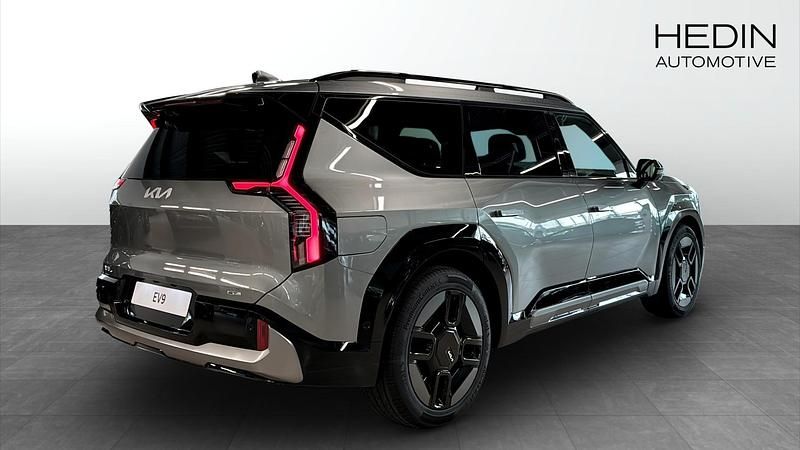 Ny Kia EV9 GT-Line 283 kW (385 HK) 2025 Grå SUV