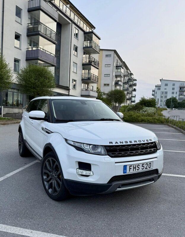 Vit Begagnad 2012 Land Rover Range Rover evoque SUV | 155 000 kr (Marknadspris) - Bild 1/4