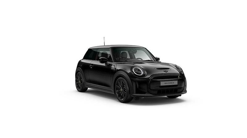Svart Begagnad 2022 Mini Cooper SE Essential Halvkombi | 219 500 kr (Marknadspris) - Bild 1/4