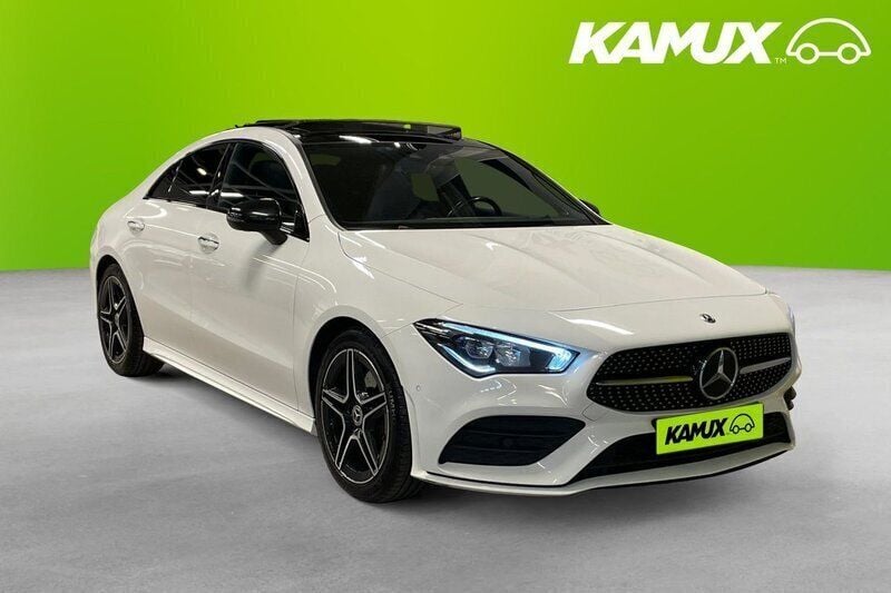 Begagnad Mercedes CLA220 AMG 191 HK (140 kW) 2020 Vit Sedan