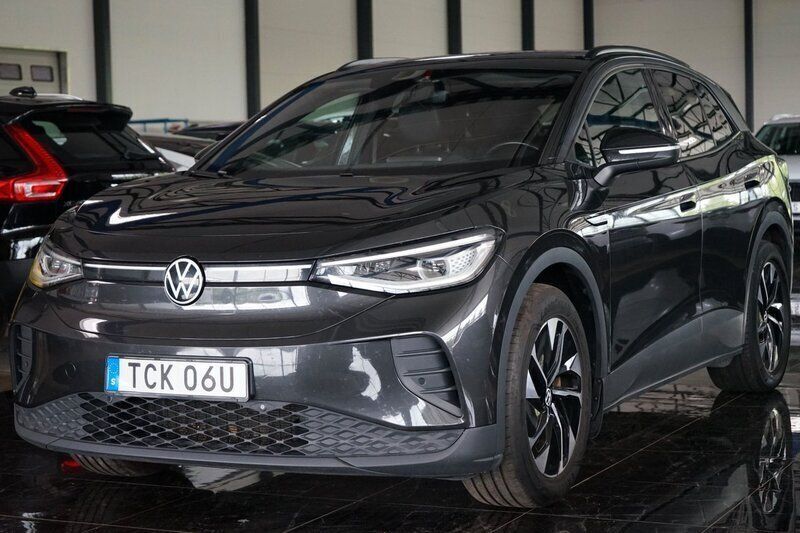 Mörkgrå Begagnad 2021 VW ID.4 Pro Performance SUV | 224 500 kr (Marknadspris) - Bild 1/4
